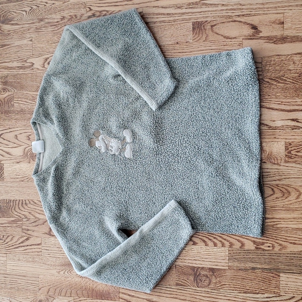 (S) The Disney Store Vintage Mickey Mouse Oversized Vacation Theme Park Wear